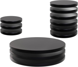 WizKids Deep Cuts : Bases (Black, Plastic)