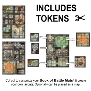 Big Book of Battle Mats - Cells & Shrines - Img 3