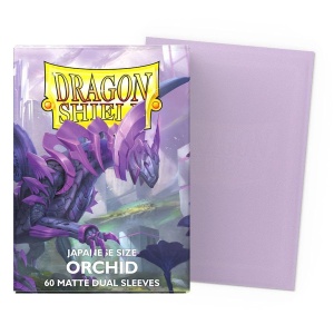 Dragon Shield: Japanese Size - Matte Dual Sleeves - Orchid (59x86mm)