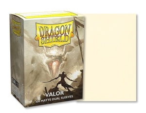 Dragon Shield: Standard Size Matte Dual Sleeves - Valor