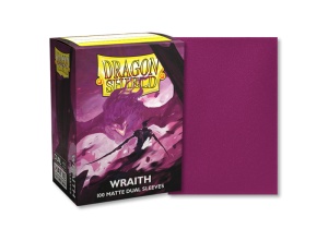 Dragon Shield: Standard Size Matte Dual Sleeves - Wraith