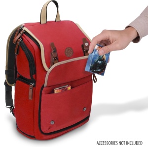 Enhance - Full Size TCG Storage Box Backpack Designer Ed. (RED) - Img 8