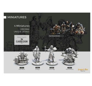 Fantasy World Creator Dungeon & Town Characters Pack Miniatures