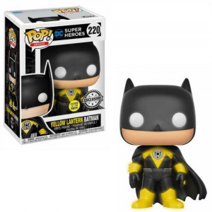 Funko Pop Heroes Yellow Lantern Batman Exclusive