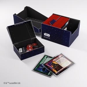 Gamegenic - Star Wars: Unlimited Twin Sun Soft Crate - Card Back Blue - Img 7