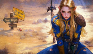 Kraken Wargames: TCG Mat - Fallout Zelda (61x35cm)