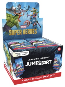 Magic: The Gathering: Marvel Super Heroes - Jumpstart Booster Display