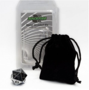 Metal 20-sided Die