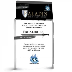 Paladin Sleeves: Excalibur (63.5x88mm)