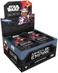 Star Wars: Unlimited: Ashes of the Empire - Booster Display (24 Boosters)