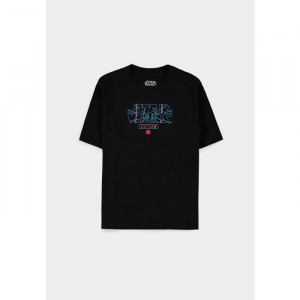 Star Wars: Women's Regular Fit Short Sleeved T-Shirt - Dark Side (Size M)