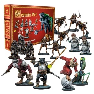 The Cats of Mont Saint Michel - Vermin Miniature Set