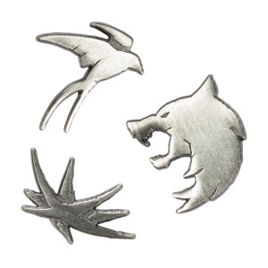 The Witcher: 3 Enamel Pins Set - Img 1