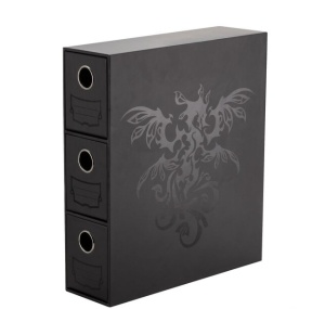 Dragon Shield: Fortress Card Drawers - Black