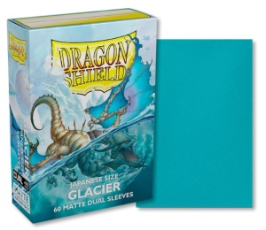 Dragon Shield: Japanese Size - Matte Dual Sleeves - Glacier (59x86mm)