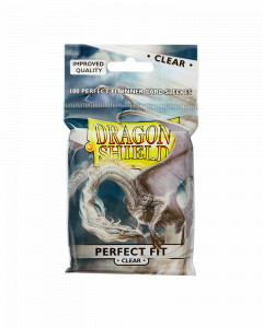 Dragon Shield: Perfect Fit Inner Card Sleeves - Clear (63x88mm)