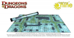 Dungeons & Dragons Game Mat Ratfang Sewers