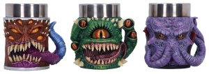 Dungeons & Dragons: Mini Monster Tiny Tankards (Set of 3)