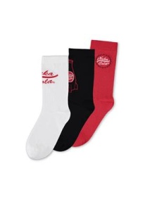 Fallout Nuka Cola - Men's Crew Socks (3 Pack) - 43/46