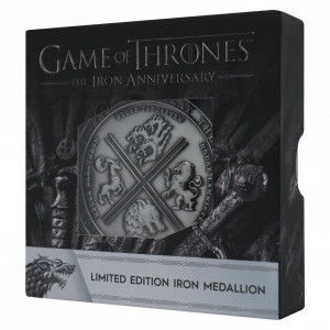 Game of Thrones: The Iron Anniversary Limited Edition Iron Medallion