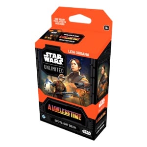 Star Wars: Unlimited - A Lawless Time - Leia Organa Spotlight Deck