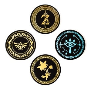 The Legend of Zelda Metal Coasters