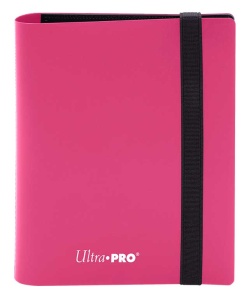 Ultra Pro: 4-Pocket PRO-Binder Eclipse - Hot Pink