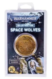 Warhammer 40,000: Collectible Coins - Space Wolves