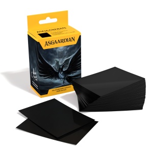 Asgaardian Sleeves: Standard Size - Pure Black