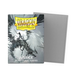 Dragon Shield: Standard Size Matte Dual Sleeves - Justice