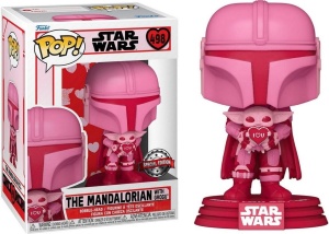 Funko POP! Star Wars: Valentine Mandalorian and Grogu - Special Edition