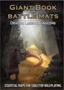 Giant Book of Battle Mats - Dragon Lairs & Dungeons