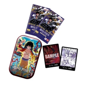 One Piece Tin Pack Set Vol. 1 Monkey.D.Luffy Showcase
