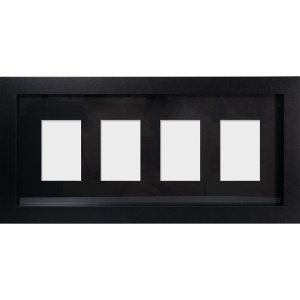 Trading Card Collector Frame 4 position Black (40 x17cm) - Img 2
