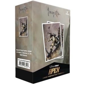 Ultra Pro: APEX Deck Protector Sleeves (66x91mm) - Frank Frazetta - "Warrior with Ball and Chain"