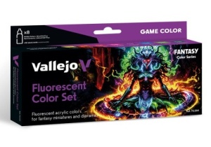 Vallejo: Game Color - Fluorescent Color Set