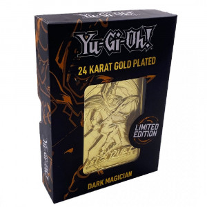 Yu-Gi-Oh Dark Magician 24 Karat Gold Plated Limited Edition Card