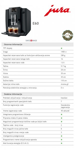 JURA E60 - Img 3