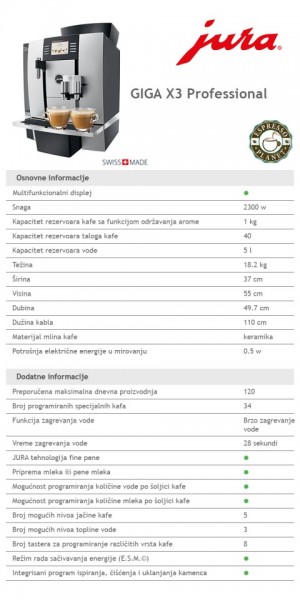 Jura GIGA X3 Professional Aluminium - Img 6