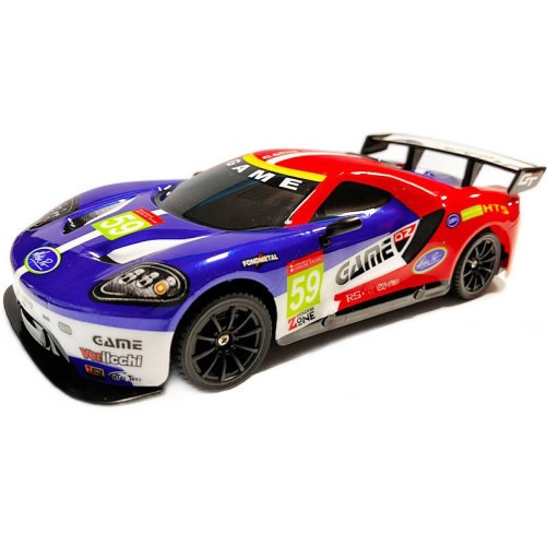 iUni 09599 Távirányítós autó, 1:14 méretarány, versenyautó, 25km/h, kék
