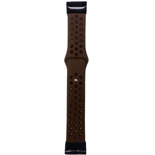 Garmin okosóra szíj, Fenix 3 / Fenix 5X Sport, iUni 26 mm Szilikon Barna/Fekete