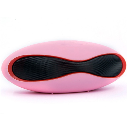 Bluetooth hangszóró iUni DF01, USB, Slot kártya, Rádió, Rózsaszín