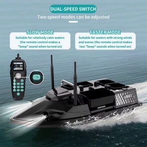 Etetőhajó iUni V803, GPS, 18000mAh, 4 Etető Rekesz, 3kg, 500m, 15km/h - Img 12