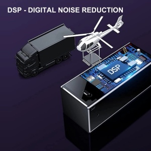 iUni V12 Mini Spy Recorder, 32GB, 384 óra akkumulátor-üzemidő, hangaktiválás, MP3 lejátszó - Img 8