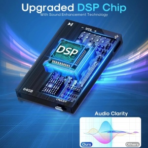 iUni V25 Mini hangrögzítő, 64 GB belső memória, 80 óra akkumulátor-üzemidő, MP3 lejátszó - Img 6