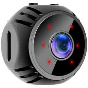 iUni W8 Mini kémkamera, Wi-Fi, Full HD nézet, mozgásérzékelő, éjszakai látás - Img 3