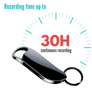 Kulcstartó Kémlelő Hangrögzítő iUni V11, 32 GB, hangaktiválás, MP3 lejátszó - Img 8