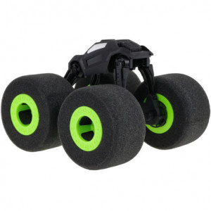 iUni F03 távirányítós autó, Monster Truck, 2.4Ghz, szivacs kerekek, zöld - Img 6