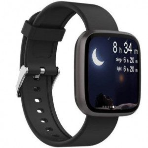 iUni H5 okosóra, Érintőképernyő, Bluetooth, Értesítések, Lépésszámláló, Fekete - Img 8