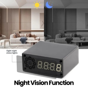 iUni Kompakt Kamera IP33, Full HD, 64GB, 150°, Éjszakai nézet, Élő nézet telefonon - Img 4
